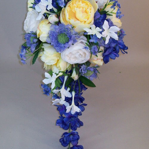 Shower Wedding Bouquets made with love and Artificial Flowers